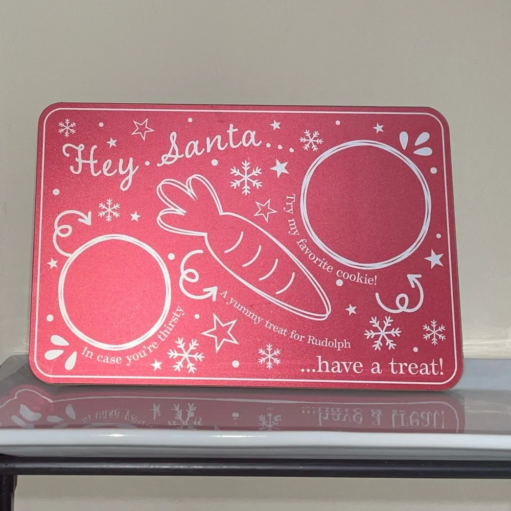 Target Santa Cookie Tray & Reindeer Evidence Bag